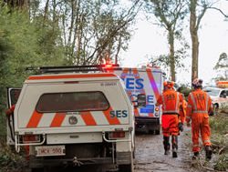 VICSES goes to rescue its volunteers