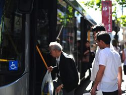 Digital city bus stop just the ticket