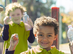 Recycling week welcomed with a green light