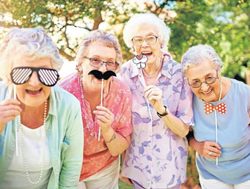 Seniors go young again for their special week