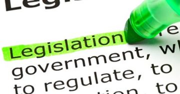 Law that governs laws under review