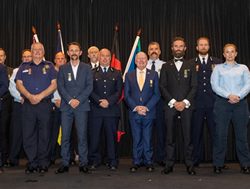 Emergency personnel honoured with awards