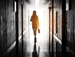 Confident people don’t stick around at the office