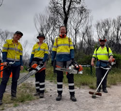 New Parks staff blossom with effort