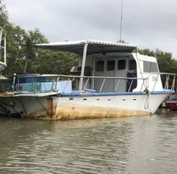 Final voyage for wrecks in clean up