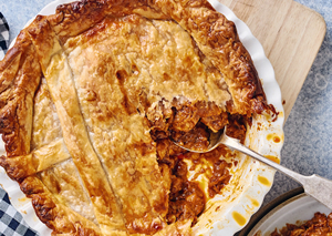 Simple Butter Chicken Pie