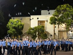 New recruits march into police ranks