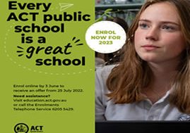 School enrolments for 2023 now open