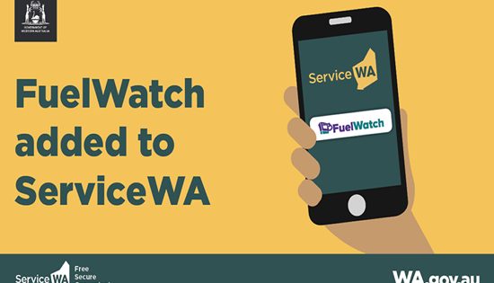 ServiceWA app to run with FuelWatch