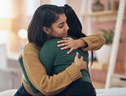 Hugs can help women de-stress, but not so much for men