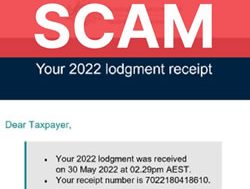 Tax Office warns of end of year scams
