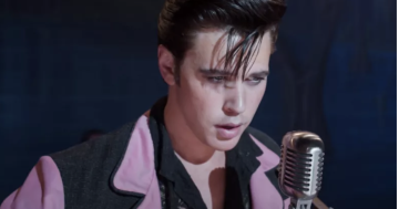 Elvis (and his pelvis) are the focus in Baz Luhrmann's electrifying biopic