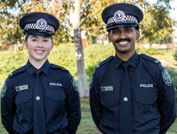 Police recruits say nothing beats the force