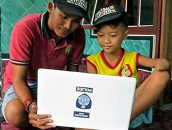 Needy Balinese boy is known to the police