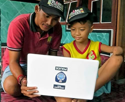 Needy Balinese boy is known to the police
