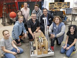 Students to pull strings of talent at robot games
