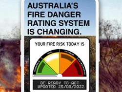 Hot new warning system for bushfire danger