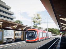 Light rail 2 to stop and start city traffic