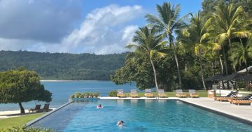 ‘Welcome to paradise’ at qualia on the Great Barrier Reef