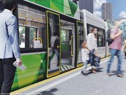 New trams to make tracks in city west