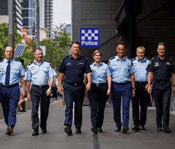 Australian Law descends on Melbourne