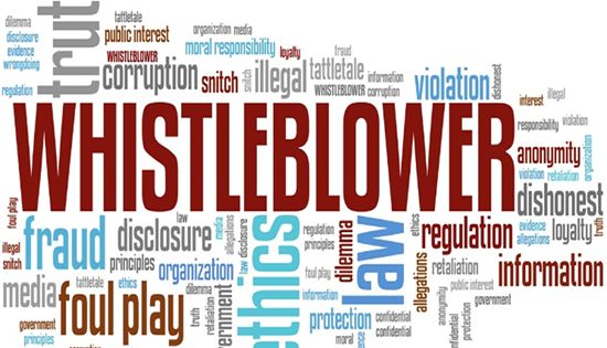 Whistleblowing reviewer open for comment