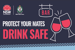 Police launch new ‘drink safe’ message