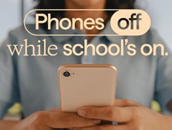 School campaign to hang up phones