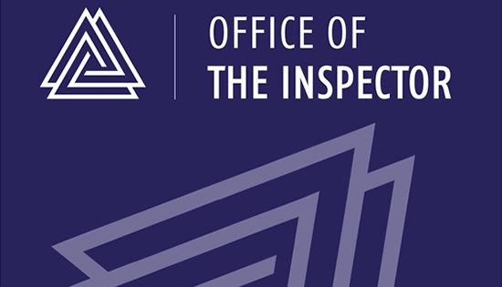 Office of Inspector to inspect first offices