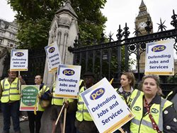 UNITED KINGDOM: Unions plan major action on Budget Day