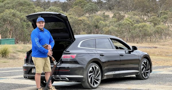 It's official: Canberra's sharpest shooter reckons VW's new 'Shooting Brake' lives up to the name
