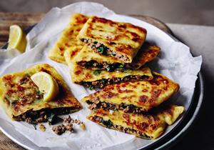 Lamb & Spinach Gozleme