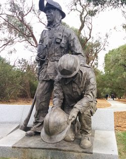 Kings Park honours firefighters’ sacrifice