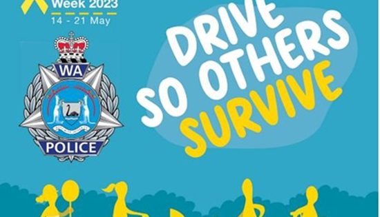 Landmarks light up for Road Safety Week