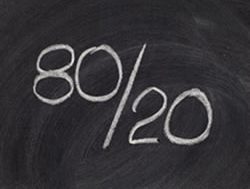 Cybersecurity and the Pareto Principle