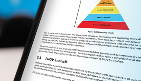 Well-run Agencies manage data better: PROV