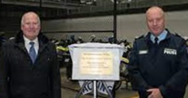 ACT Police Centre on side of the road