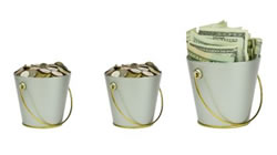 Little buckets growing into big budgets