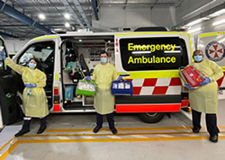 Ambulances pick up new jobs after review