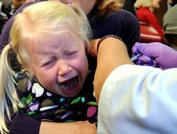 Call for kids and vaccine against flu