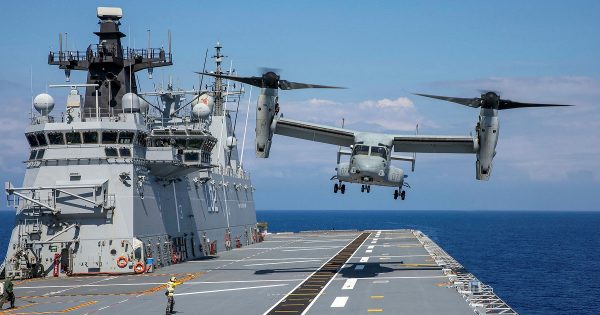 US Marine Corps MV-22B Osprey crashes during exercise in Northern Territory