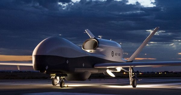 First RAAF MQ-4C Triton makes maiden flight