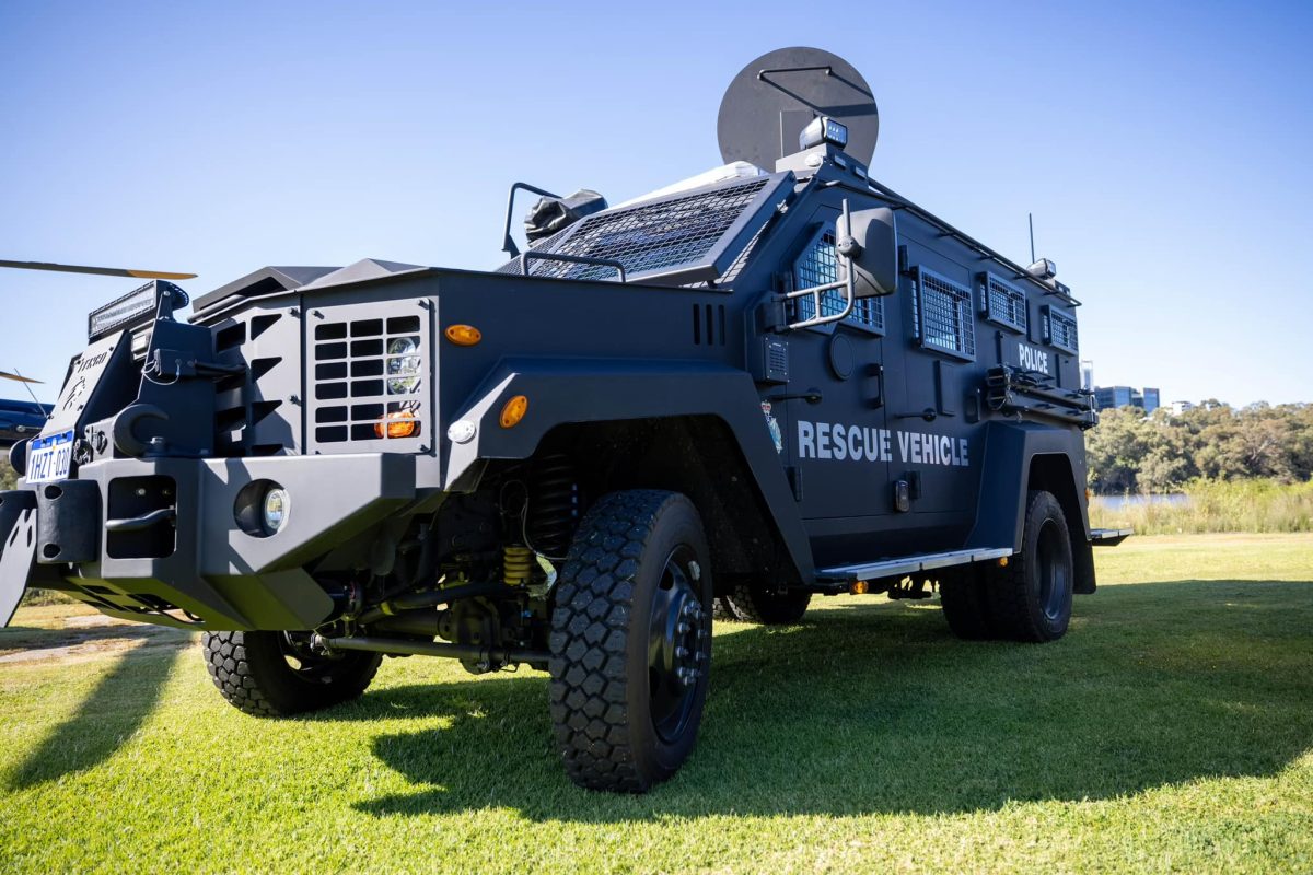 police rescue vehicle