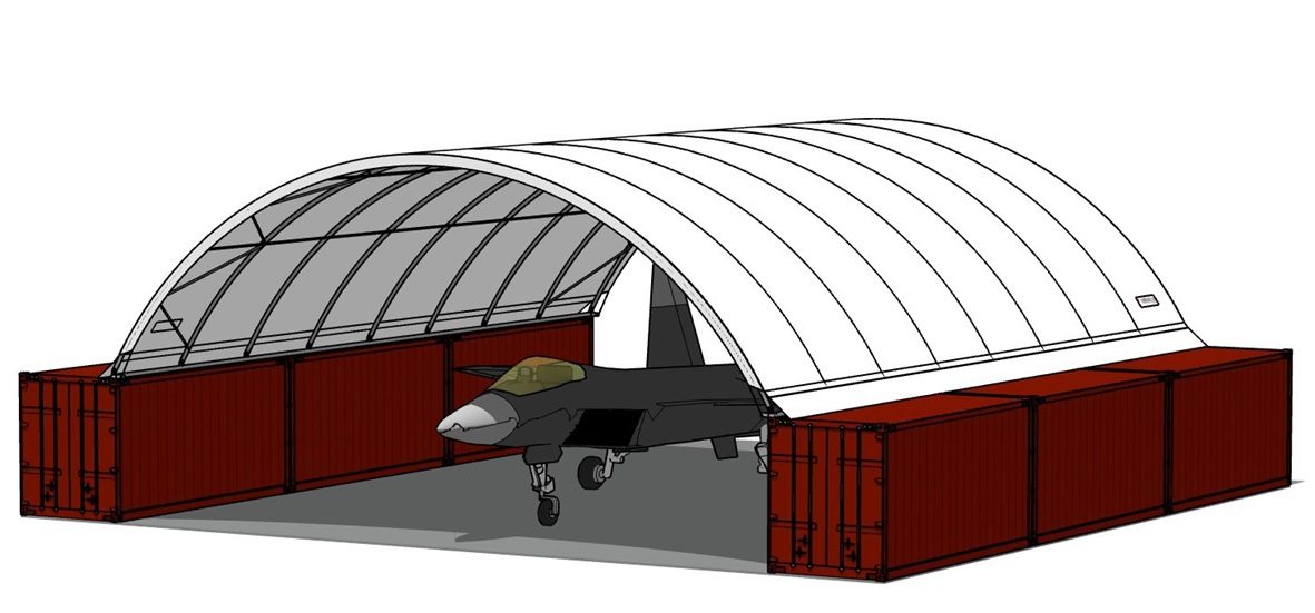 DomeShelter deployable hangar