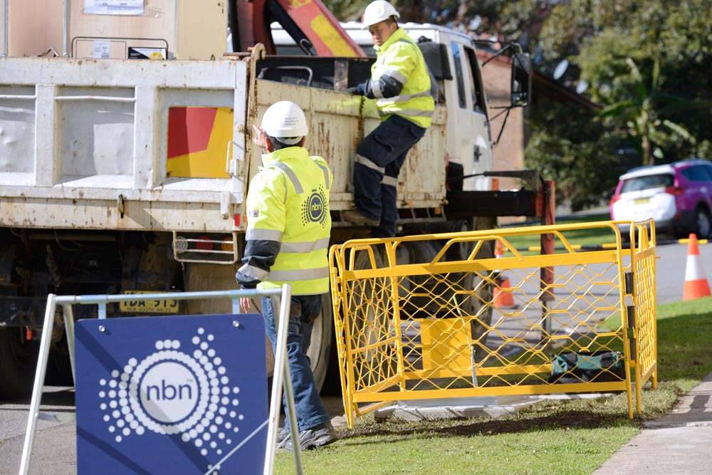 NBN contractors install NBN in Newcastle, NSW.