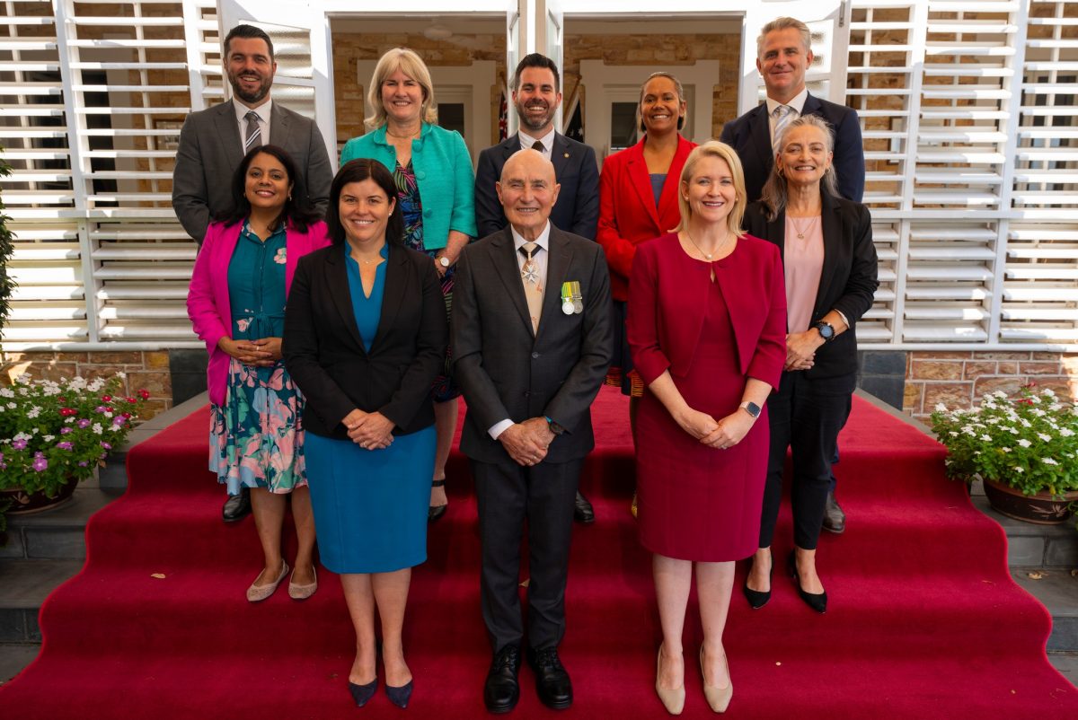 NT cabinet group photo.