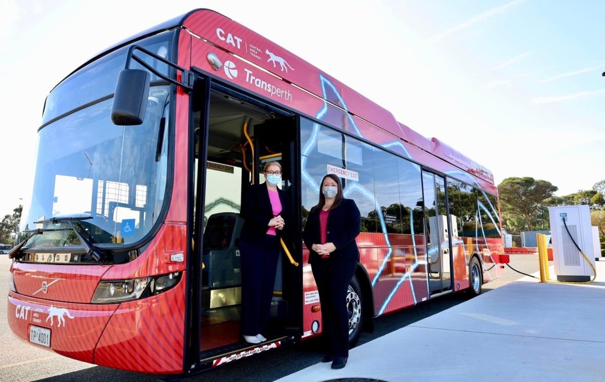 Perth CAT electric bus