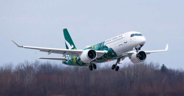 First Qantas A220 with special First Nations art colour scheme on its way