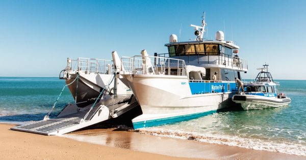 Great Barrier Reef Authority adds new Queensland-built service vessel to its fleet