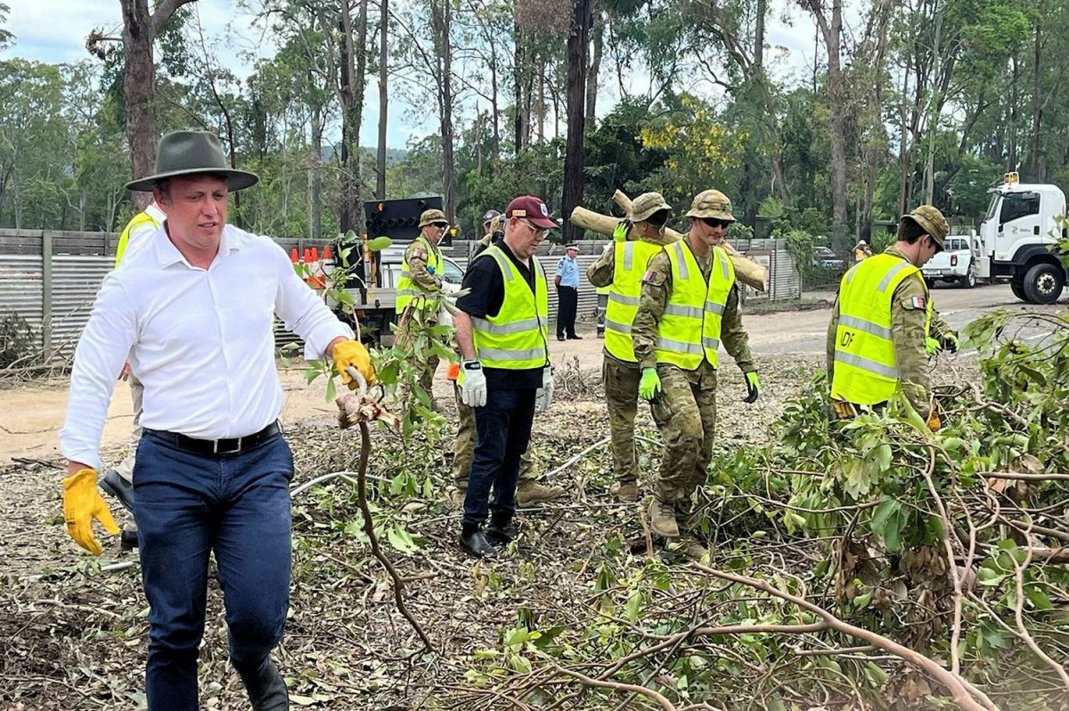 SE QLD storms cleanup
